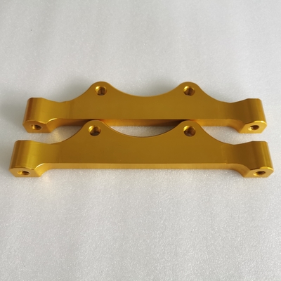 Oxidation Gold Aluminum 7075 Brake Caliper Bracket Front Car Parts